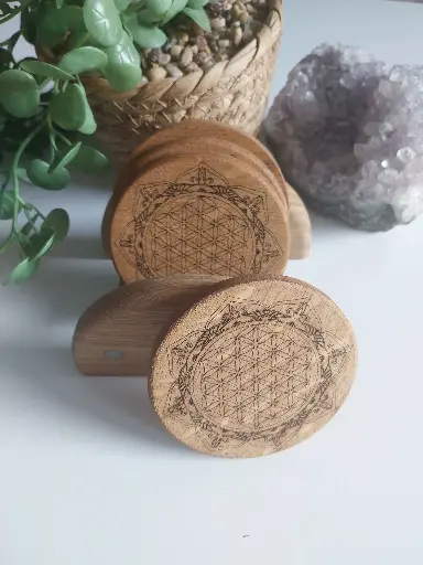 Leseni podstavki Cvet življenja